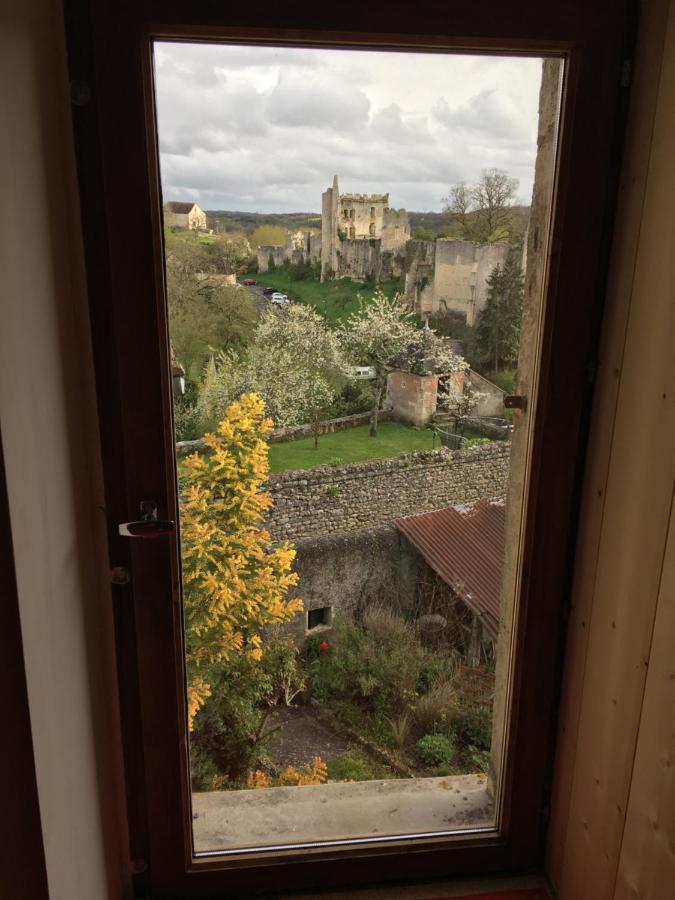 Chez Fred Avec Vue Sur Le Chateau Angles-sur-l'Anglin Exterior photo
