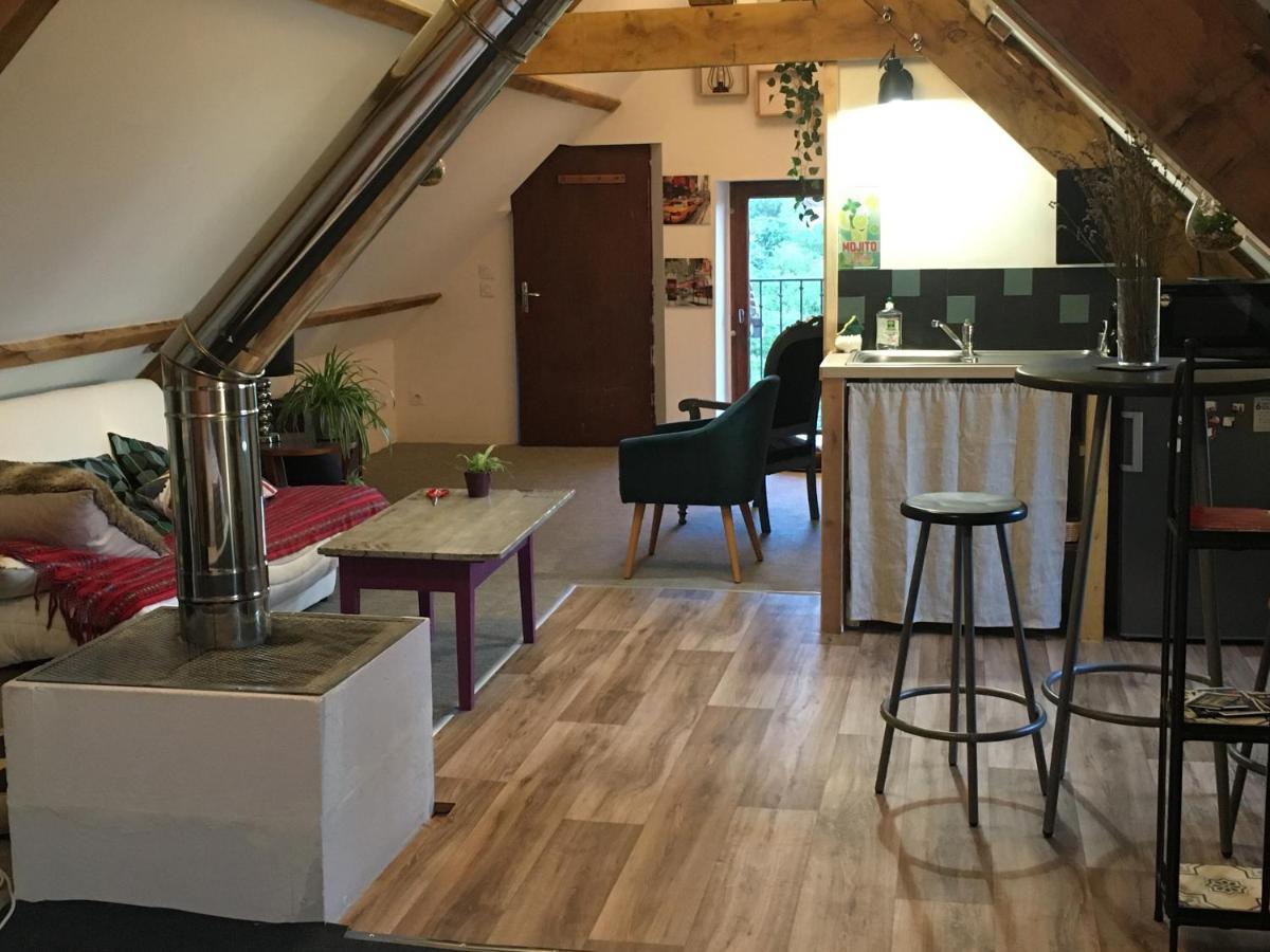 Chez Fred Avec Vue Sur Le Chateau Angles-sur-l'Anglin Exterior photo